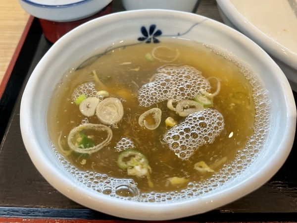 蕎麦湯