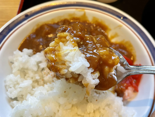 カレースプーン上げ