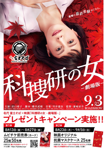 科捜研の女プレゼントキャンペーン