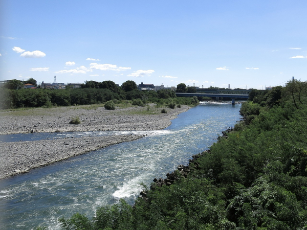 坂東大橋からみた利根川