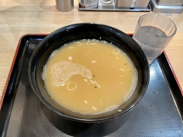 蕎麦湯
