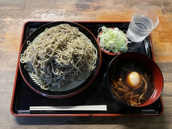 ダッタン蕎麦【大盛500g】(650円)+麻辣汁変更(150円)