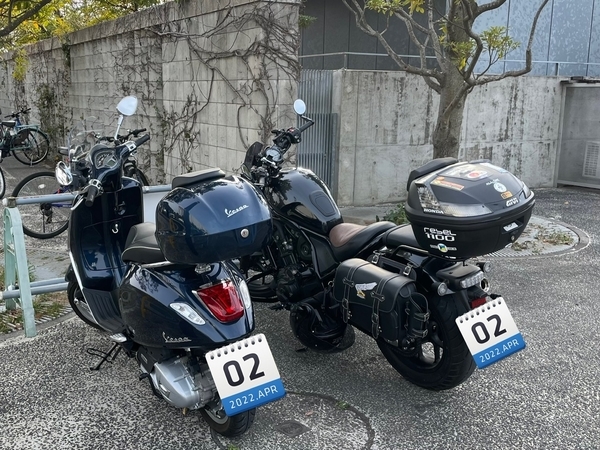 さくら広場の駐輪場