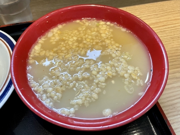 蕎麦湯