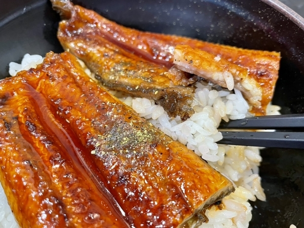 うな丼箸リフト