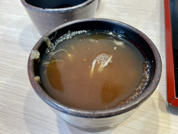 蕎麦湯