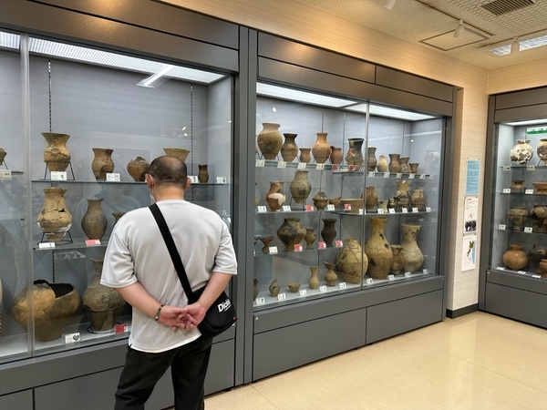 土器の展示