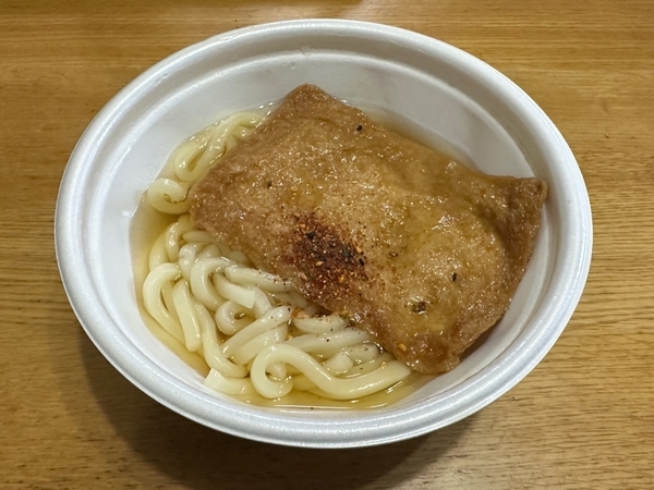 きつねうどん ローソン「ふっくら揚げのきつねうどん」 - 日本百観音順打ち巡礼記