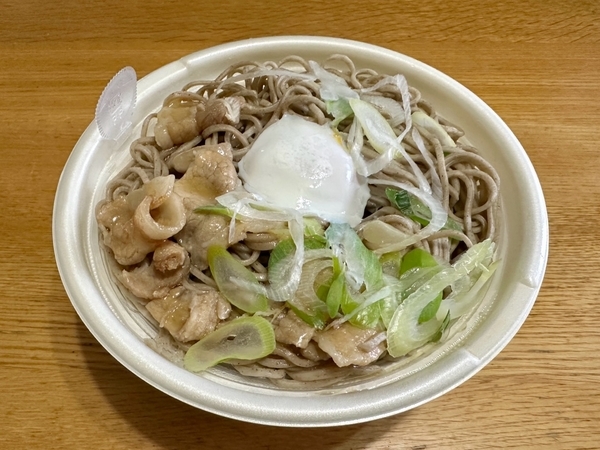 電子レンジにかけて上蓋を取る