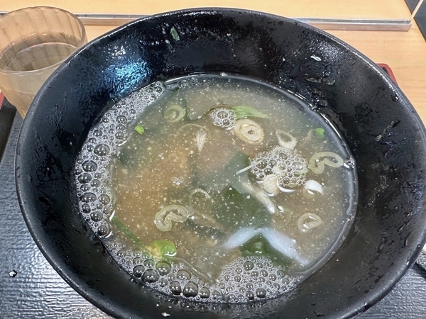 蕎麦湯