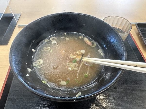 蕎麦湯