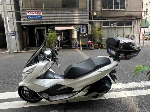 本町更科とPCX150