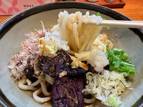 うどん箸上げ