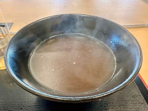 蕎麦湯