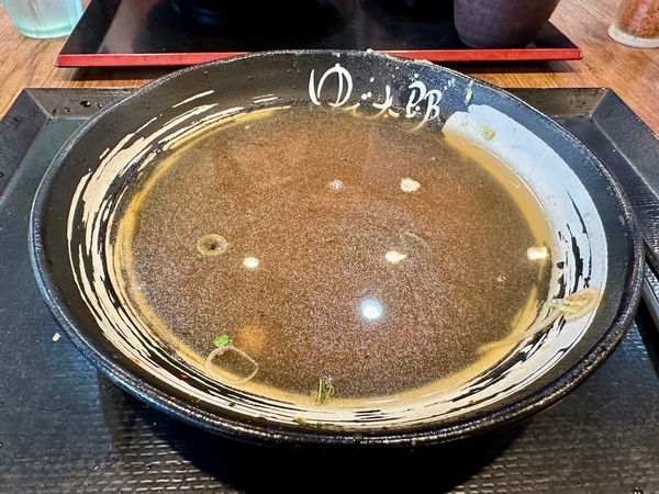 蕎麦湯