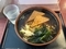 きつねそば(370円)+大盛(100円)