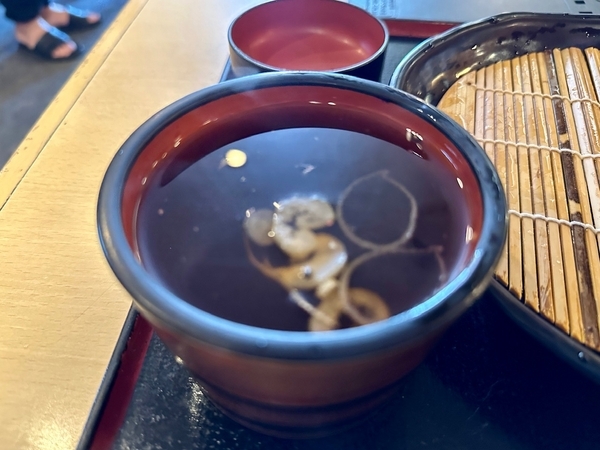 蕎麦湯