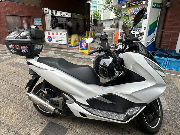 葛西めんやとPCX150