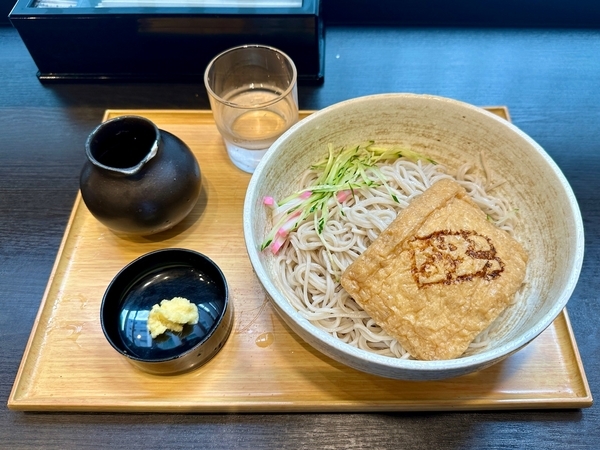 二枚冷しきつねそば(510円)