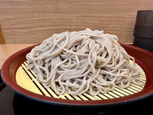 大盛のせいろそば