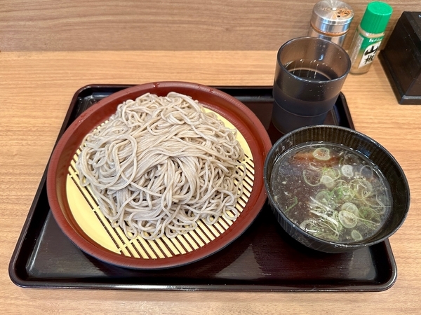 鴨せいろ(870円)+大盛(100円)