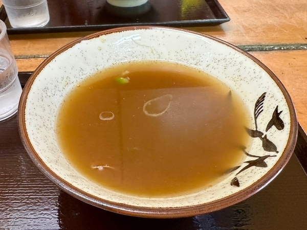 蕎麦湯