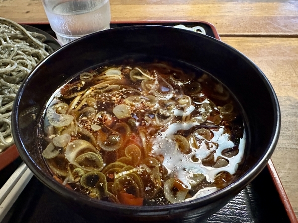 麻辣汁薬味に投入