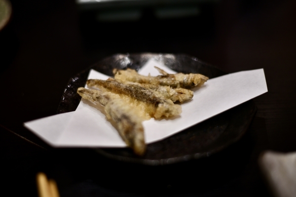 メヒカリの揚げ物