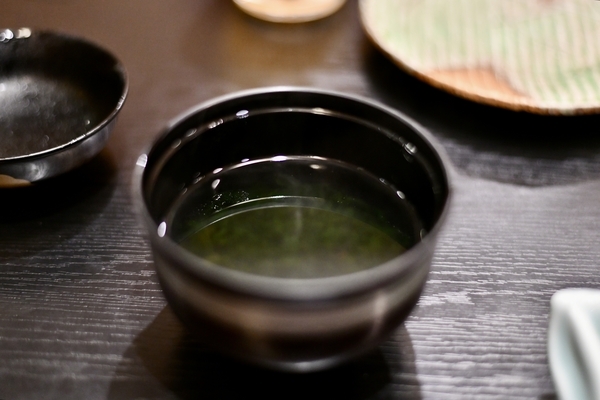 吸い物　千葉産かつお出し青海苔