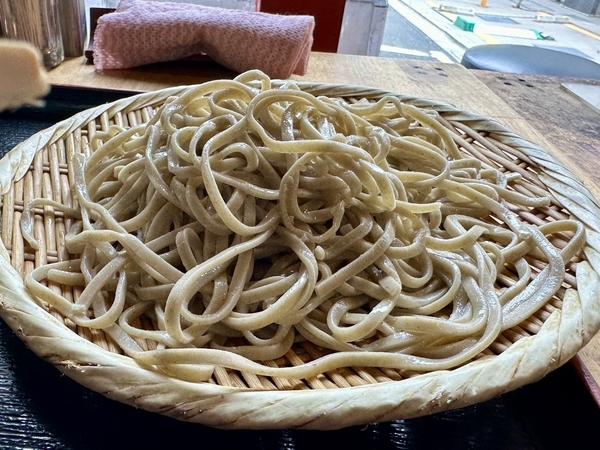 大盛1.5倍の蕎麦
