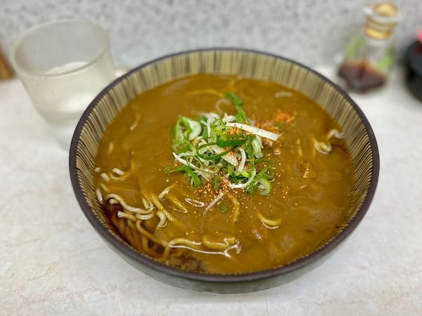 カレーそば(620円)+大盛り(120円)