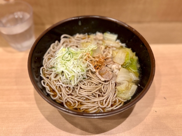 豚肉白菜あんかけそば(650円)+麺大盛(120円)