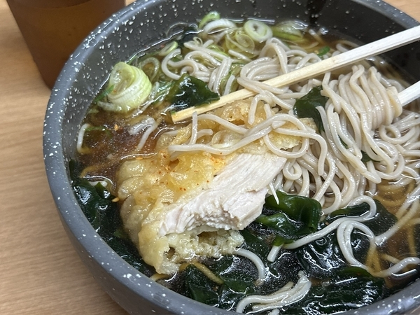 とり天の断面
