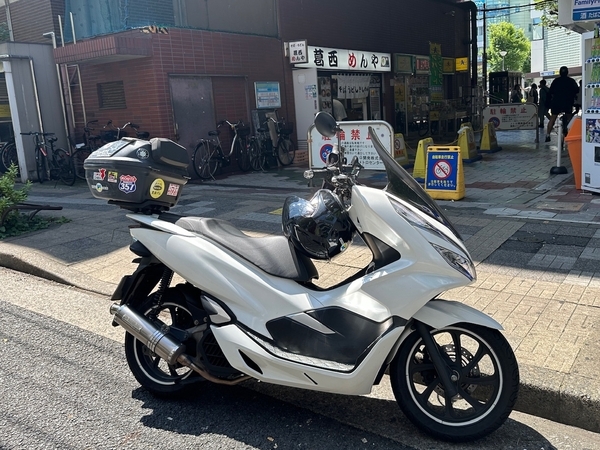 葛西めんやとPCX150