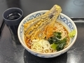 なす天そば・冷(530円)+大盛券(130円)
