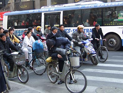 自転車いっぱーい
