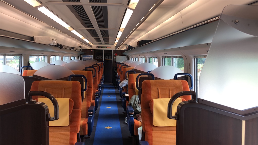 E653系 特急いなほ号 グリーン車 乗車記 - m's 旅行記
