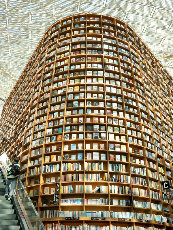 韓国／ソウル／2025】DAY-3・約5万冊収容のドデカ図書館を見てみる