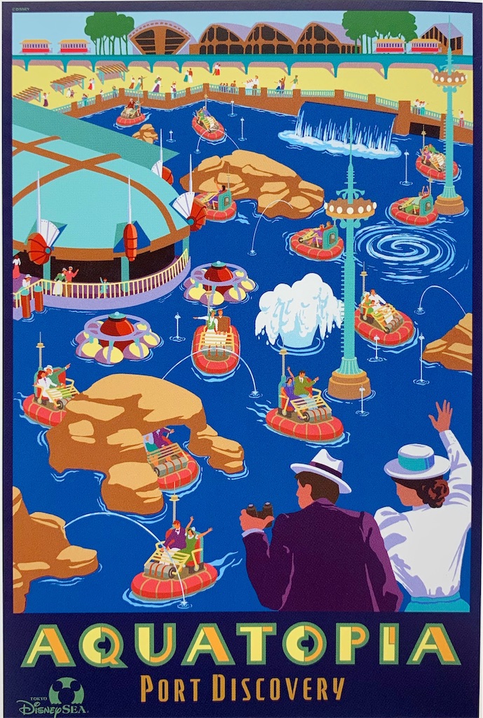 東京ディズニーシーのアトラクションのポスター(一部) - DToday1118