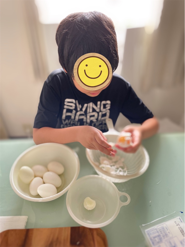 親子でクッキング 保育士ままろんといもくん日記