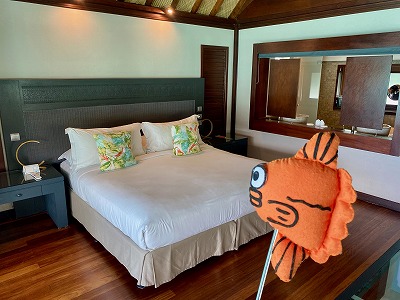 タヒチ,モーレア島,ヒルトンモーレア,旅行記,水上バンガロー