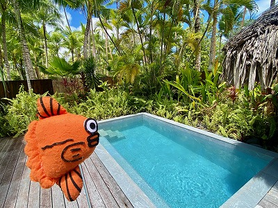 ルボラボラ,旅行記,ガーデンヴィラ