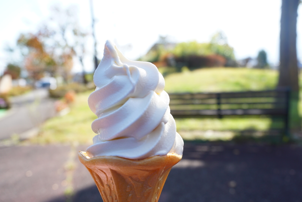 道の駅 安曇野松川☆わんことソフトクリーム - まめうに日記