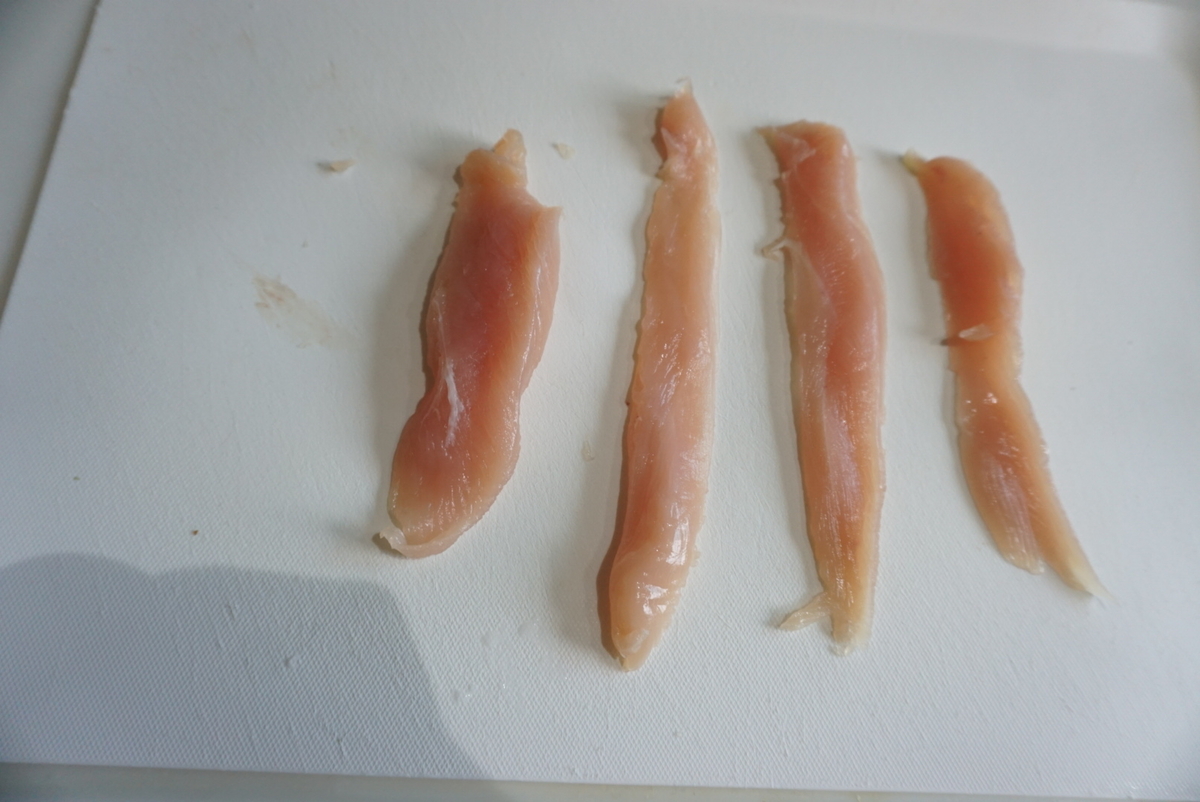 超簡単 愛犬の手作りおやつ レンジでささみ まめうに日記