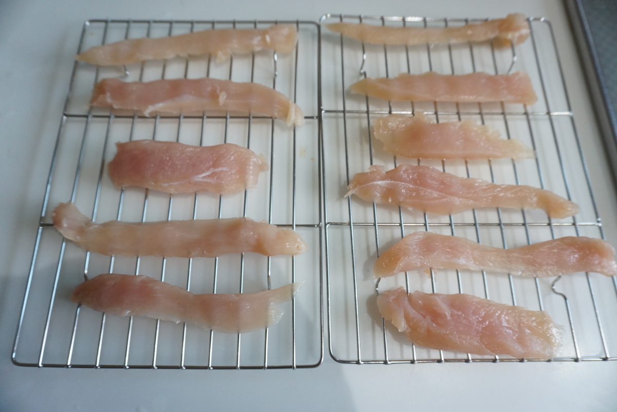 超簡単 愛犬の手作りおやつ レンジでささみ まめうに日記