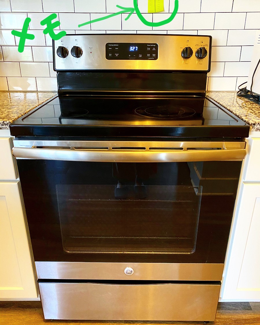 アメリカンなオーブンと電気コンロ（Konmore）