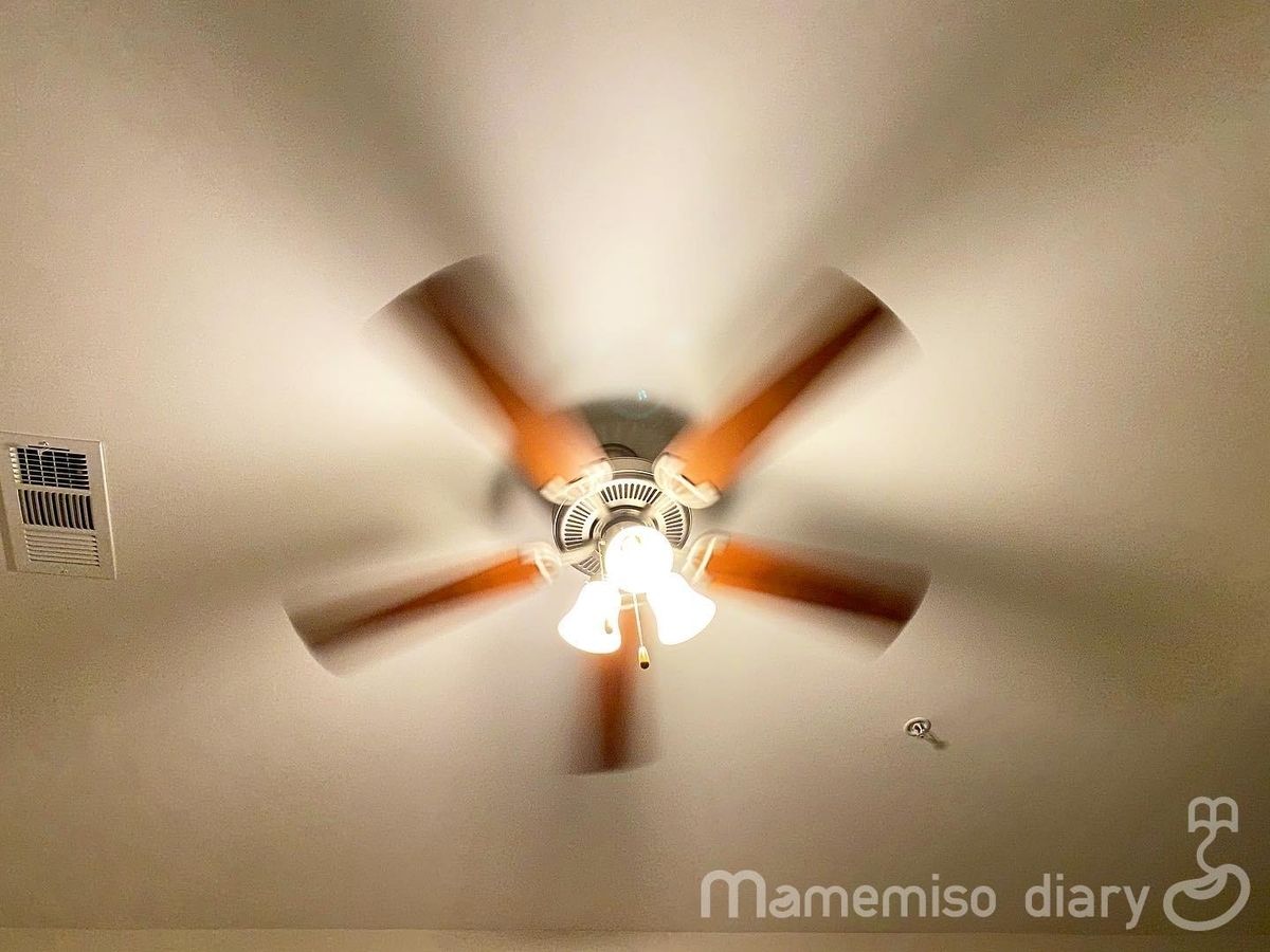 シーリングファンの正しい使い方 写真あり Mamemiso Diary