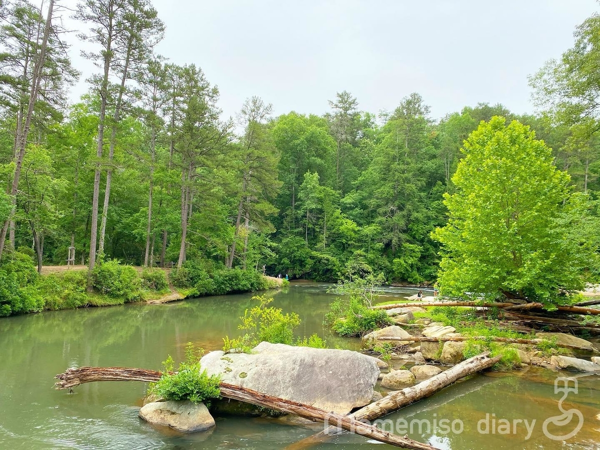 川遊びできるキャンプ場 Chau Ram County Park | サウスカロライナ州