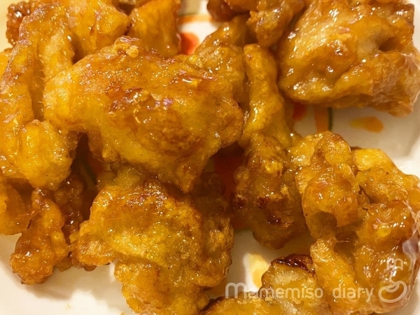 完成したお肉の写真