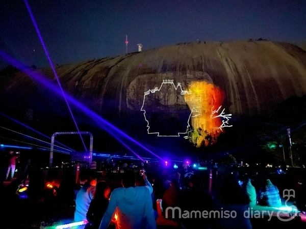 世界最大級の岩壁レリーフ 「ストーンマウンテン」Stone Mountain Park